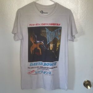 David Bowie vintage style tee
